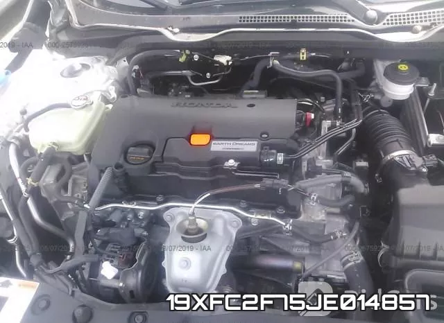 19XFC2F75JE014857 фото 2