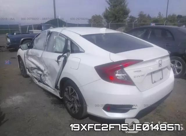 19XFC2F75JE014857 фото 4