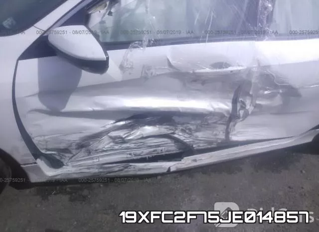19XFC2F75JE014857 фото 7