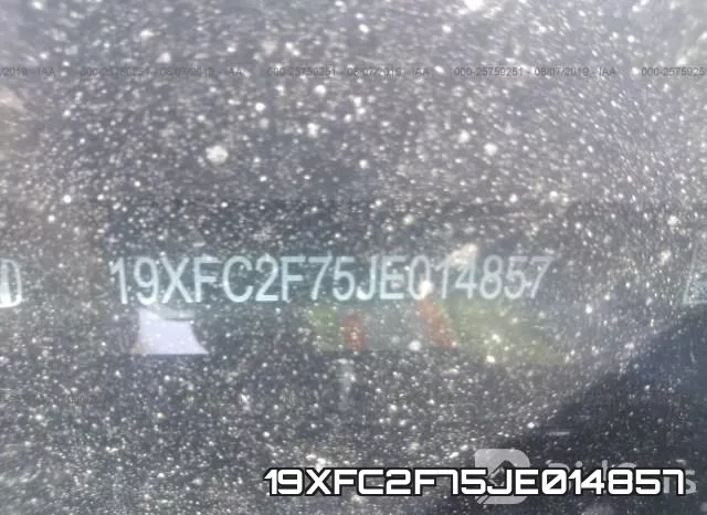 19XFC2F75JE014857 фото 10
