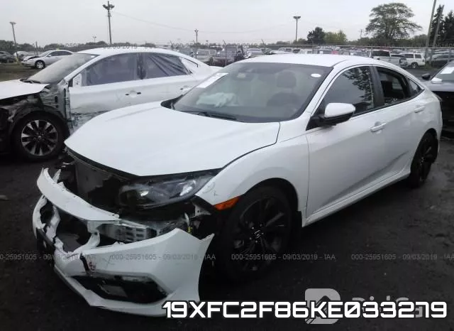 19XFC2F86KE033279 фото 3
