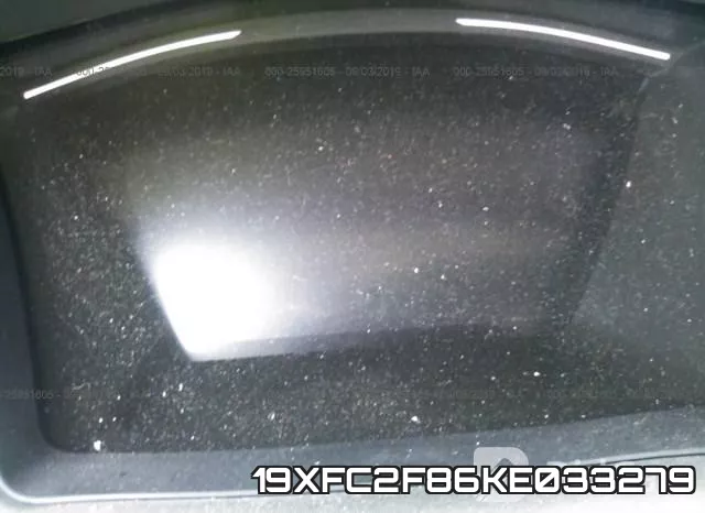 19XFC2F86KE033279 фото 8