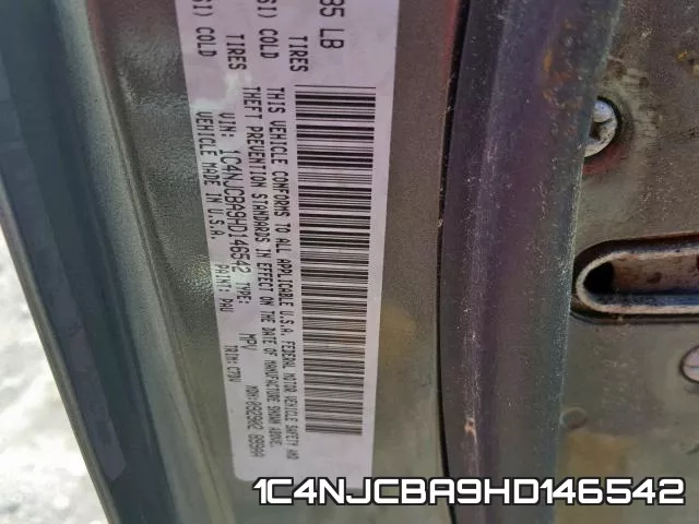 1C4NJCBA9HD146542 фото 2