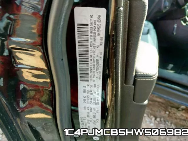 1C4PJMCB5HW506982 фото 2