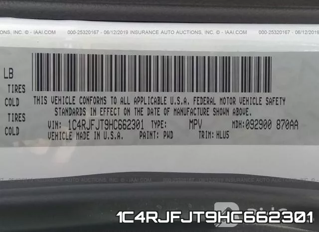1C4RJFJT9HC662301 фото 10