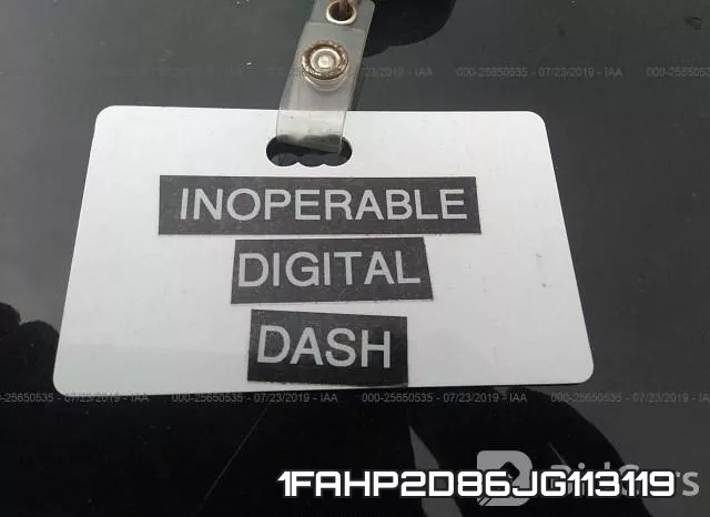 1FAHP2D86JG113119 фото 8