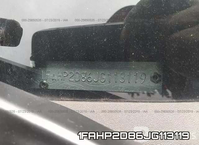 1FAHP2D86JG113119 фото 10
