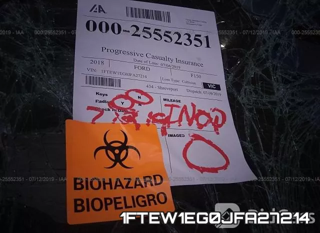 1FTEW1EG0JFA27214 фото 8