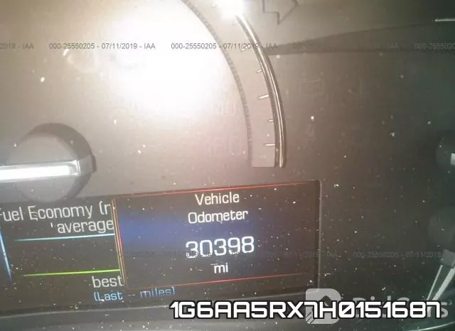 1G6AA5RX7H0151687 фото 8