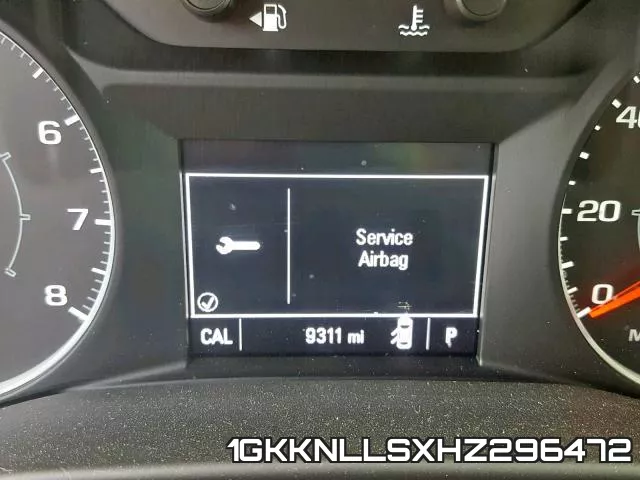 1GKKNLLSXHZ296472 фото 9