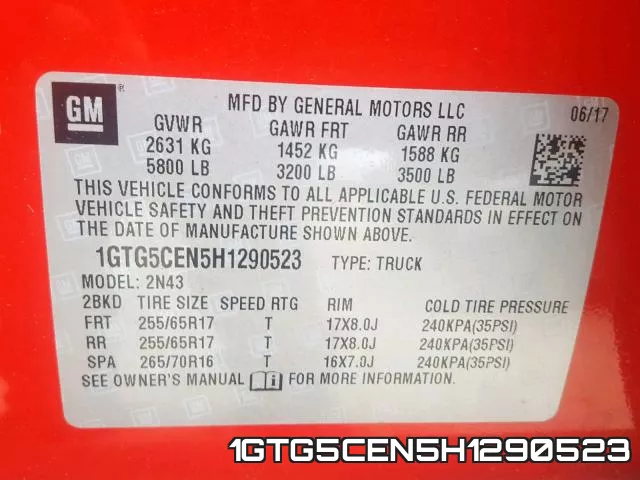 1GTG5CEN5H1290523 фото 2