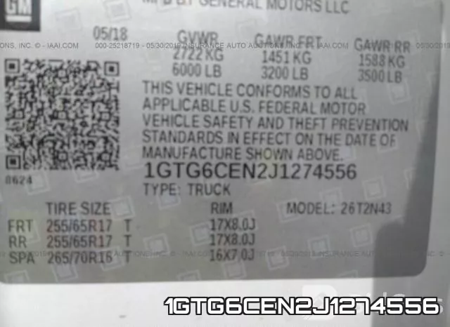 1GTG6CEN2J1274556 фото 10