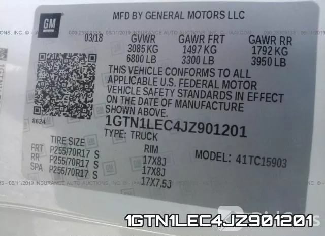 1GTN1LEC4JZ901201 фото 10