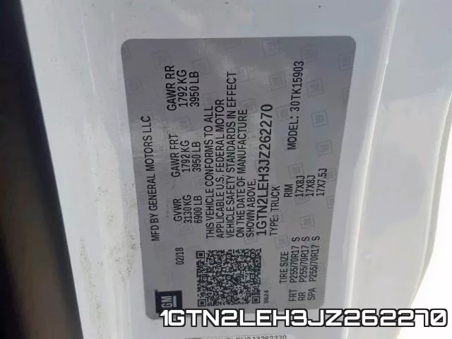 1GTN2LEH3JZ262270 фото 2