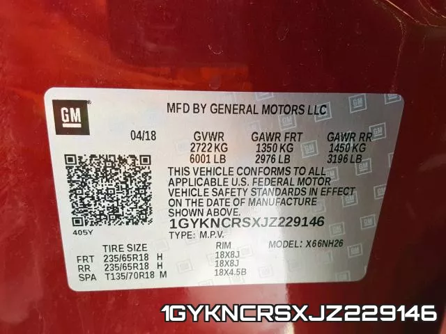 1GYKNCRSXJZ229146 фото 2