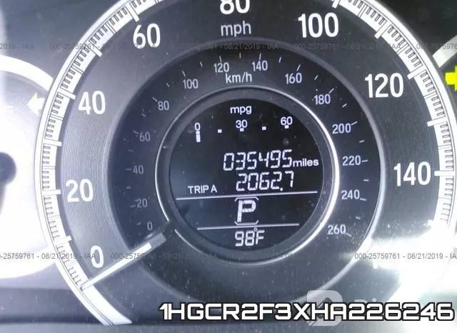1HGCR2F3XHA226246 фото 7