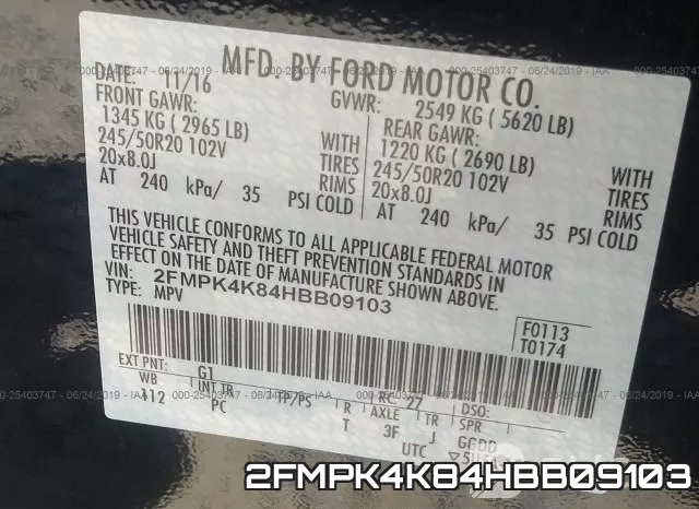2FMPK4K84HBB09103 фото 9