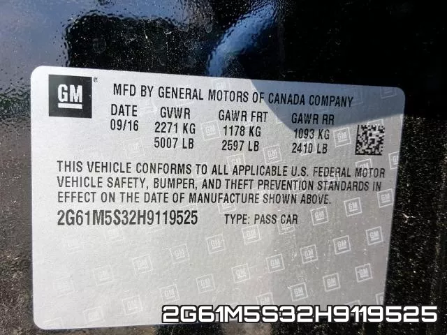 2G61M5S32H9119525 фото 2