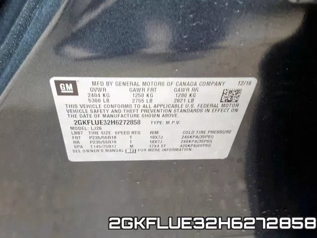 2GKFLUE32H6272858 фото 2