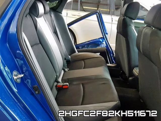 2HGFC2F82KH511672 фото 7
