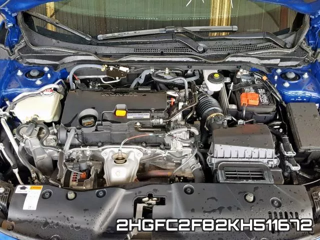 2HGFC2F82KH511672 фото 8