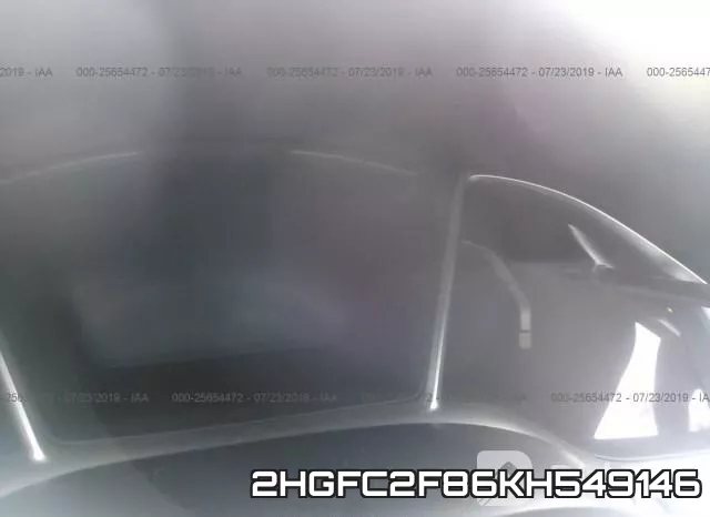 2HGFC2F86KH549146 фото 8