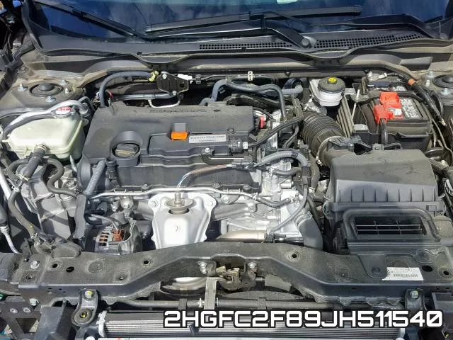 2HGFC2F89JH511540 фото 8