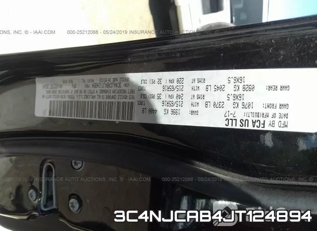 3C4NJCAB4JT124894 фото 10