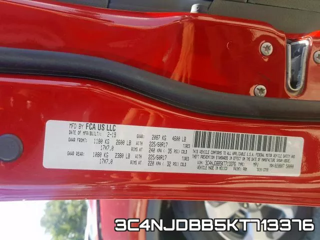 3C4NJDBB5KT713376 фото 2
