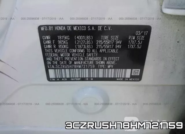 3CZRU5H78HM721759 фото 10