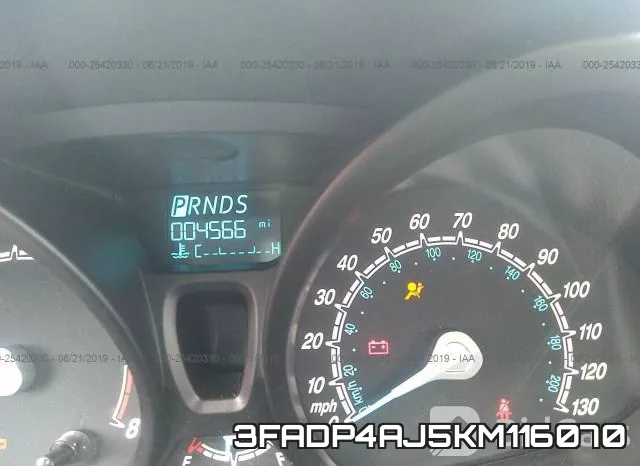 3FADP4AJ5KM116070 фото 8