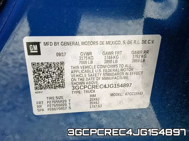 3GCPCREC4JG154897 фото 2
