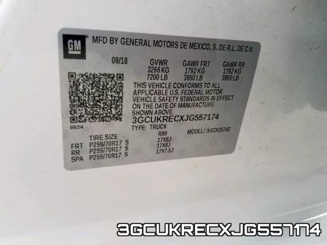 3GCUKRECXJG557174 фото 2