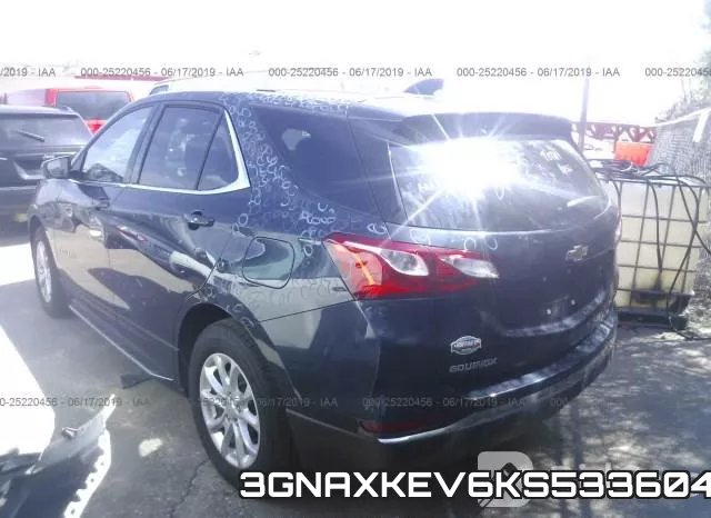 3GNAXKEV6KS533604 фото 4