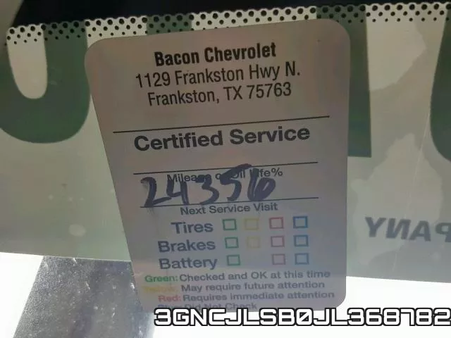 3GNCJLSB0JL368782 фото 10