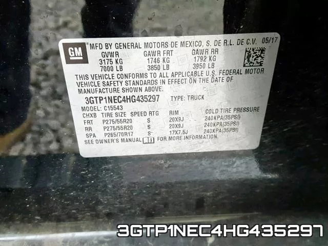3GTP1NEC4HG435297 фото 2