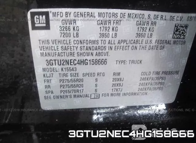 3GTU2NEC4HG158666 фото 10