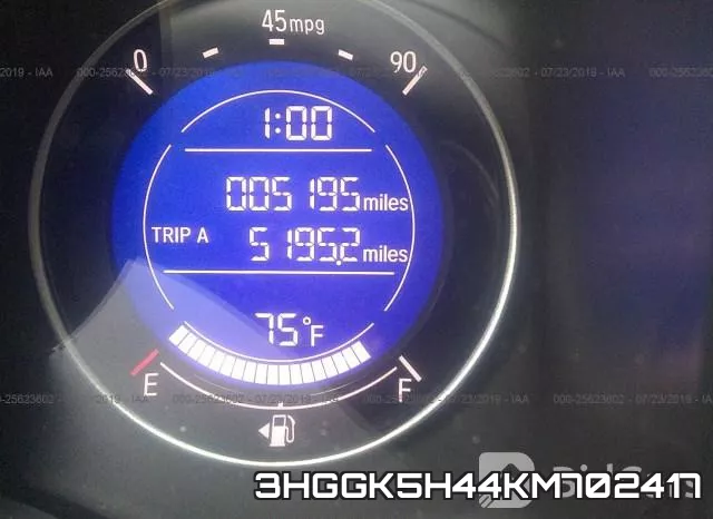 3HGGK5H44KM702417 фото 8