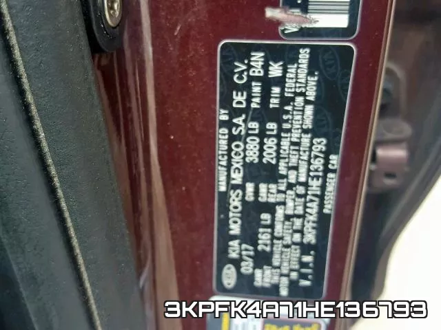 3KPFK4A71HE136793 фото 2