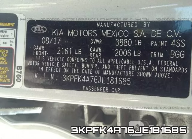3KPFK4A76JE181685 фото 10