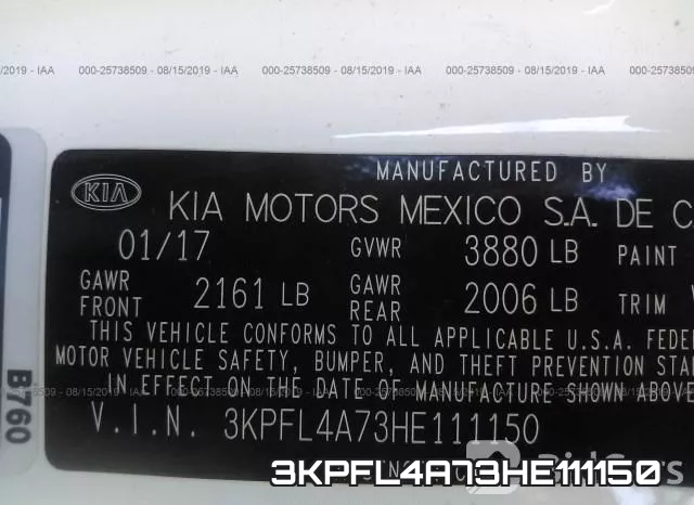 3KPFL4A73HE111150 фото 10
