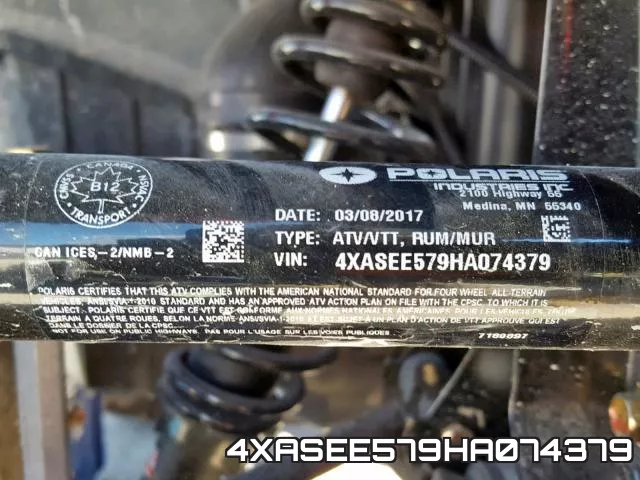 4XASEE579HA074379 фото 2