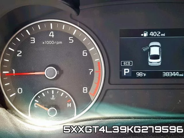 5XXGT4L39KG279596 фото 9