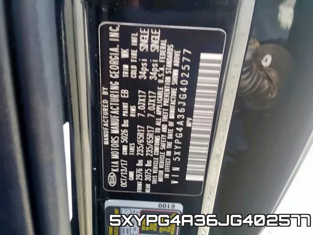 5XYPG4A36JG402577 фото 2
