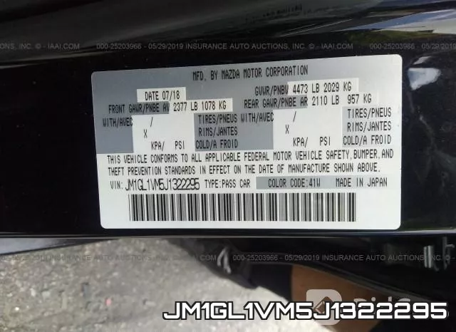 JM1GL1VM5J1322295 фото 10