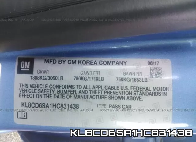 KL8CD6SA1HC831438 фото 10