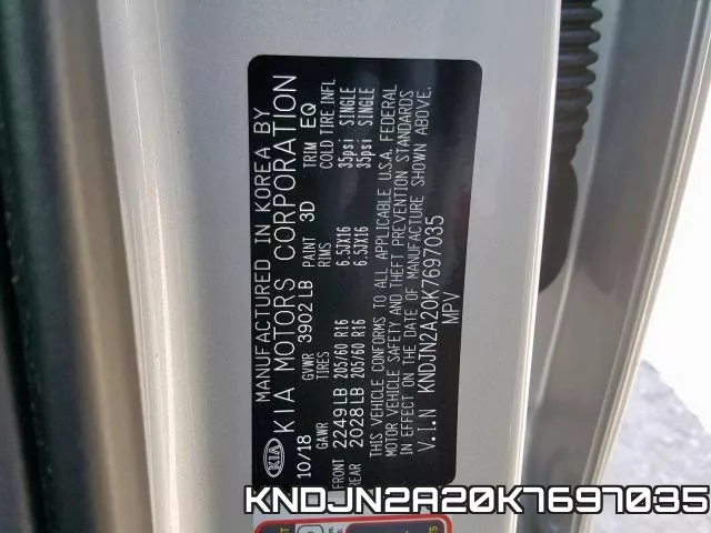 KNDJN2A20K7697035 фото 2