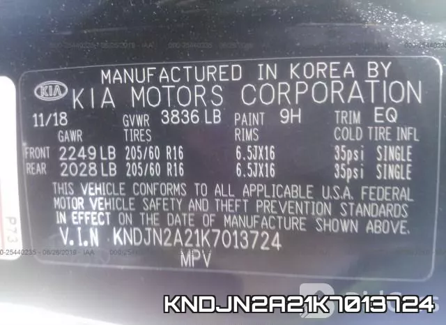 KNDJN2A21K7013724 фото 10