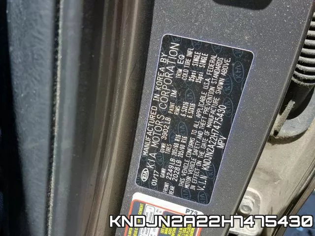 KNDJN2A22H7475430 фото 2