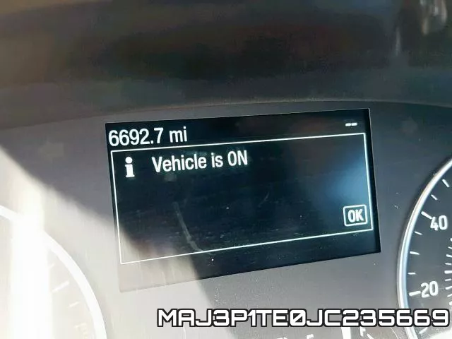 MAJ3P1TE0JC235669 фото 9